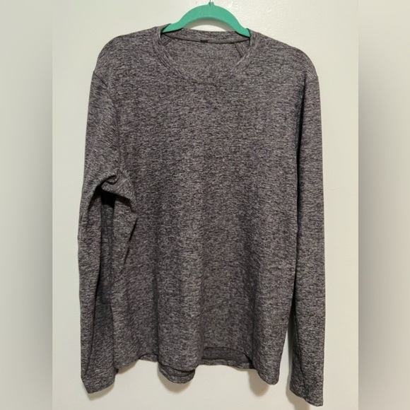 Lululemon Surge Warm Gray Long Sleeve DH. - Picture 8 of 16